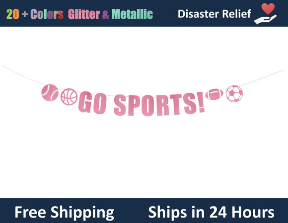 Go Sports | Hanging Letter Party Banner