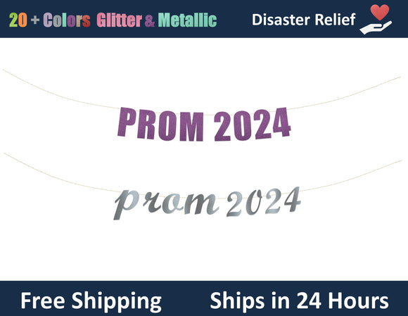 Prom 2024 | Hanging Letter Party Banner