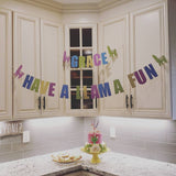 Custom Text | Hanging Letter Party Banner