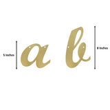 Cursive Custom Text | Hanging Letter Party Banner
